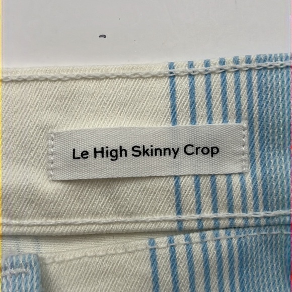 Frame Denim Le High Skinny Crop Size 26 - Picture 8 of 16